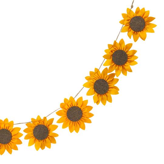 6ft Sunflower Garland By Ashland Michaels